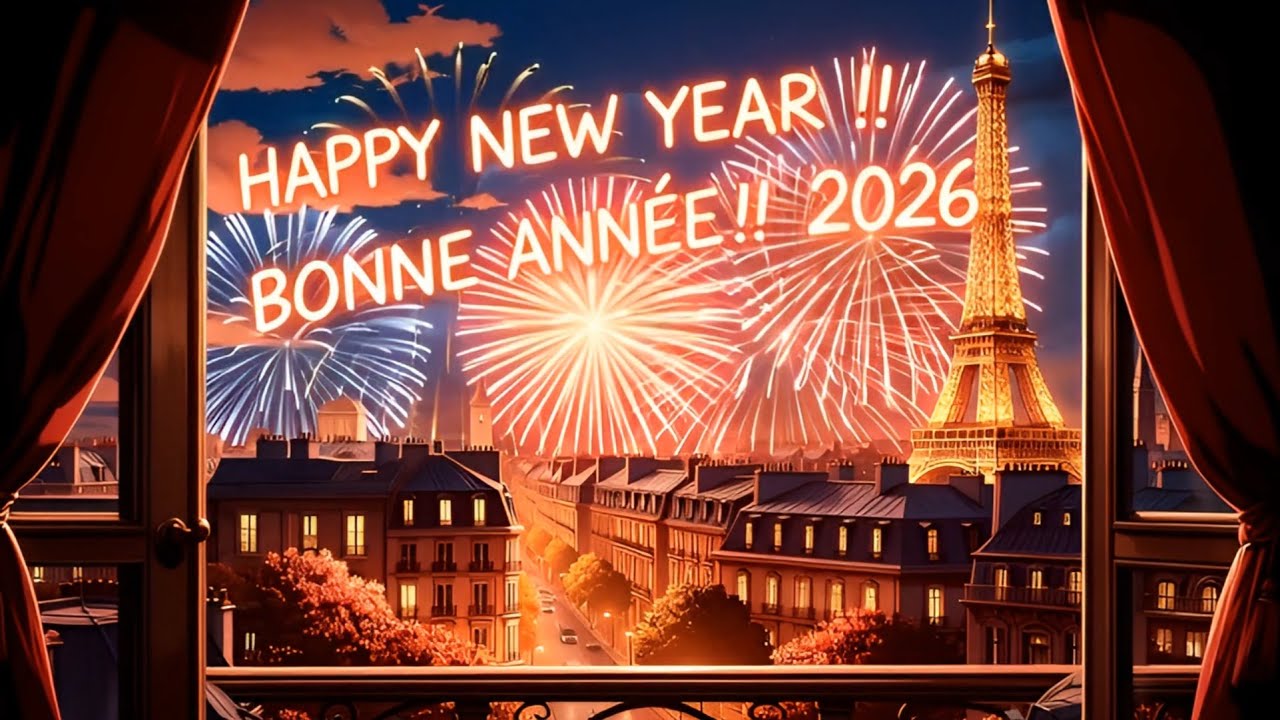 𝄞 CLIP | 🎆 MINUIT DISPARAIT | Полночь исчезает🥂 𝄞 | | [Happy New Year Song][Made With AI]
