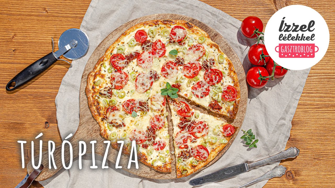 🍕 Túrópizza ⦁ Ízzel-lélekkel gasztroblog