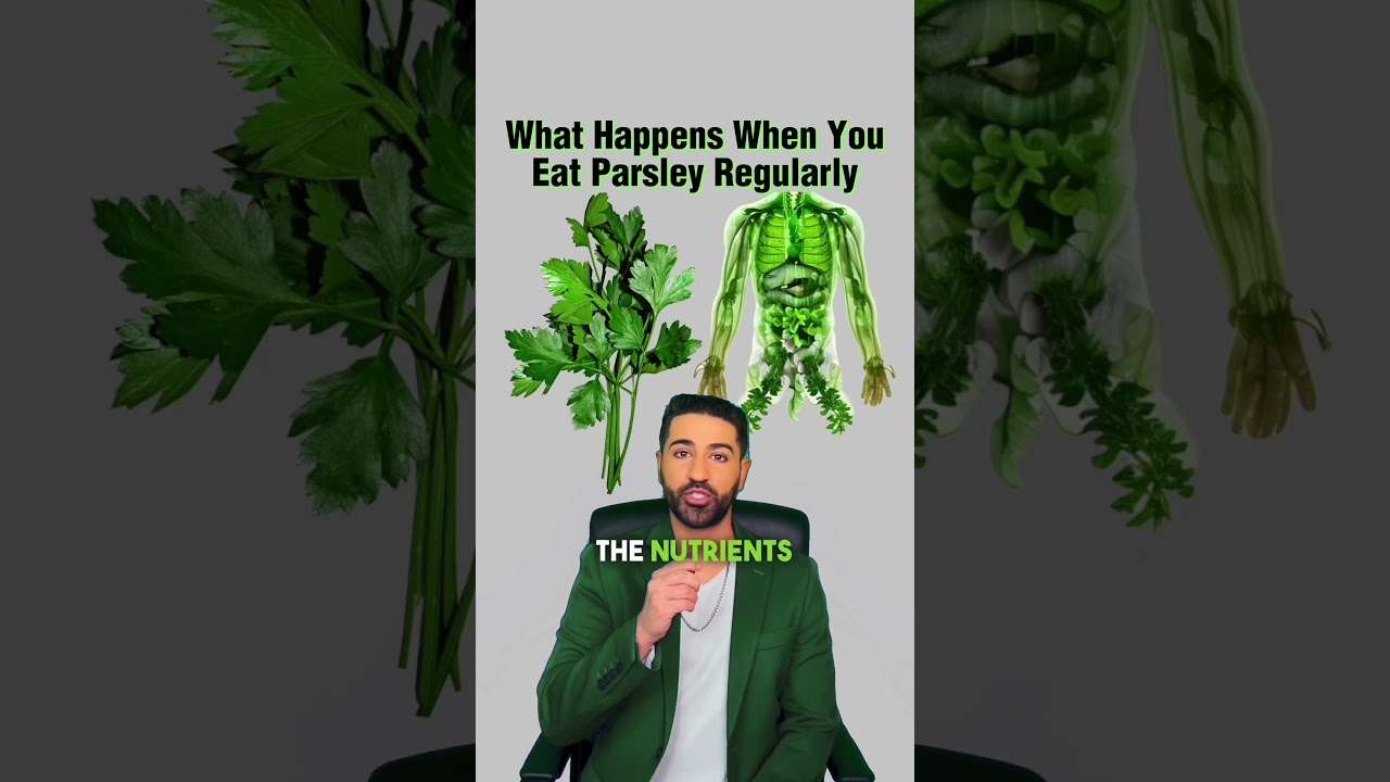 What Happens when you eat parsley regularly? #antioxidantpower  #parsley #healthyeating