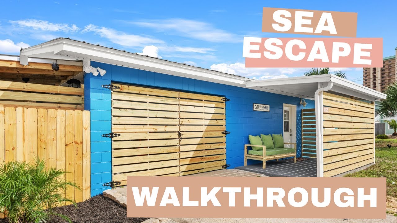 Sea Escape: Panama City Beach / Two blocks from the sea! #rentalproperty