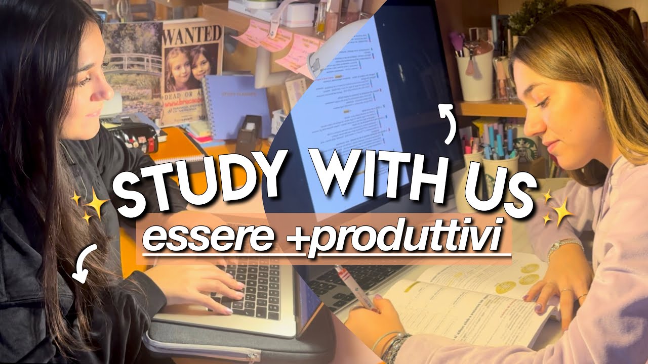 SESSIONE DI STUDIO MATTO E DISPERATISSIMO📝😩// study with us