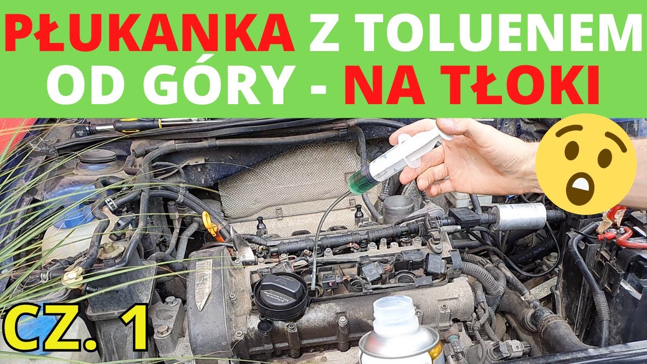 Płukanka z TOLUENEM 