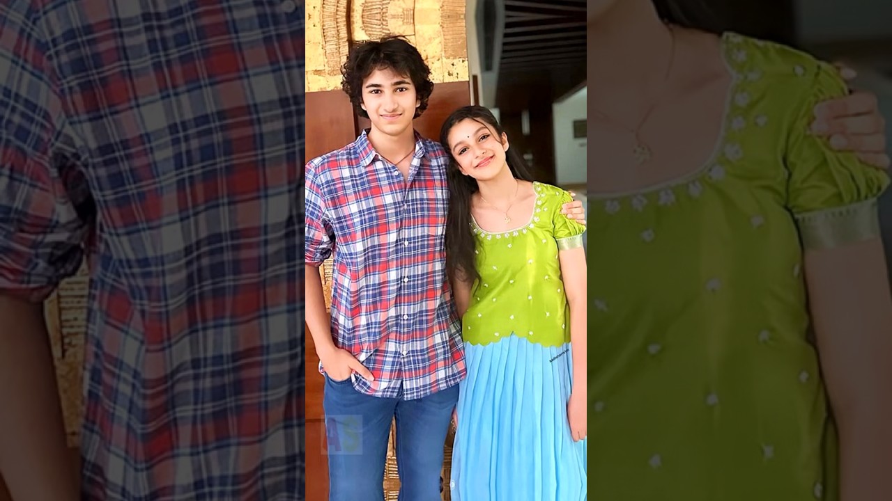 Mahesh Babu Daughter Sitara Ghattamaneni and son Gautam 😍 #shorts #maheshbabu #sitaraghattamaneni