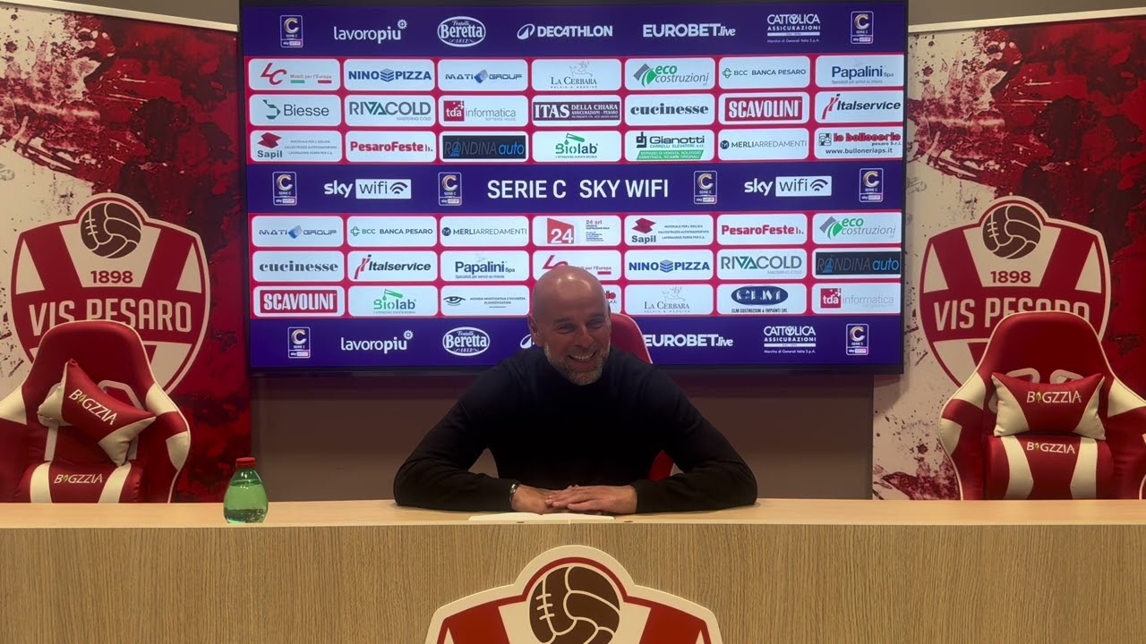 CONFERENZA STAMPA | Mister Stellone | Perugia - Vis Pesaro