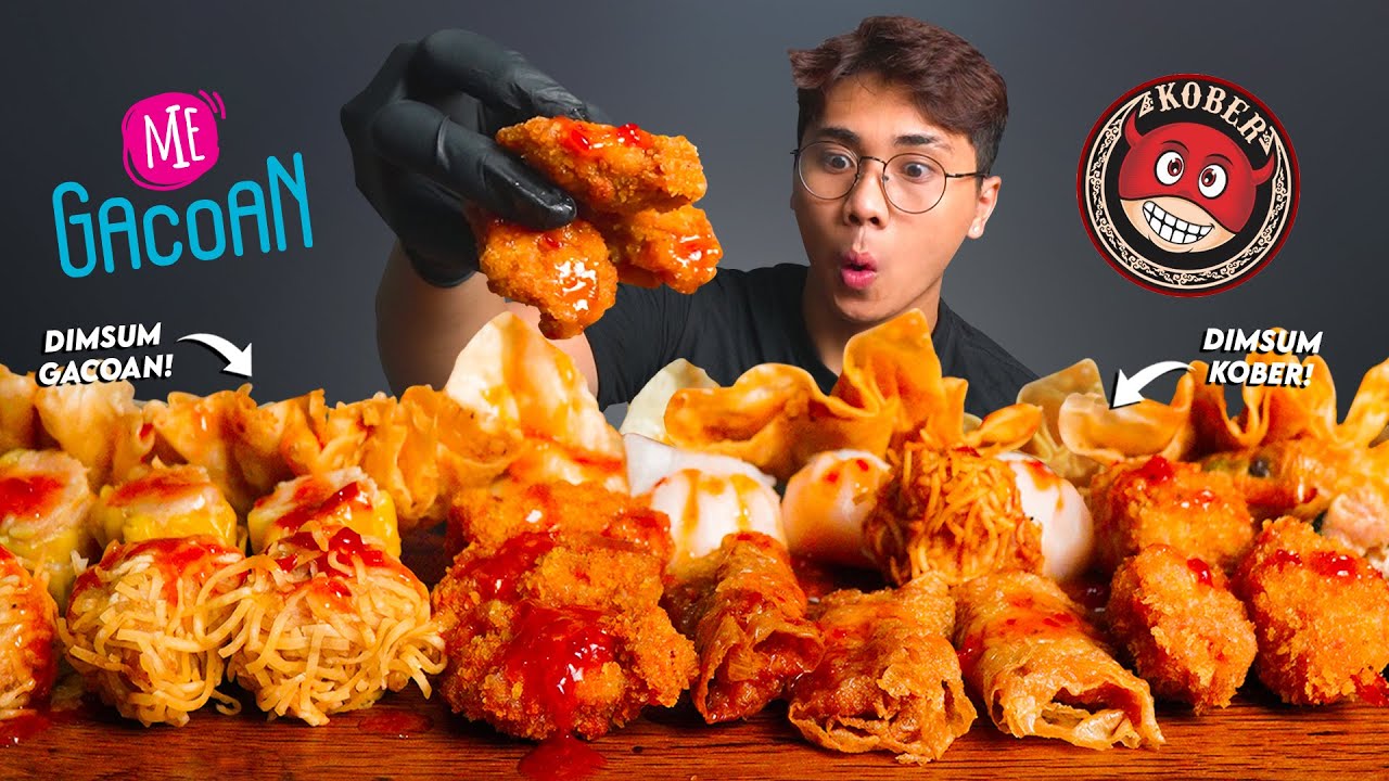 PARAHH!! MUKBANG DIMSUM GACOAN DITAMBAH DIMSUM KOBER SEKALIGUS!!🥵