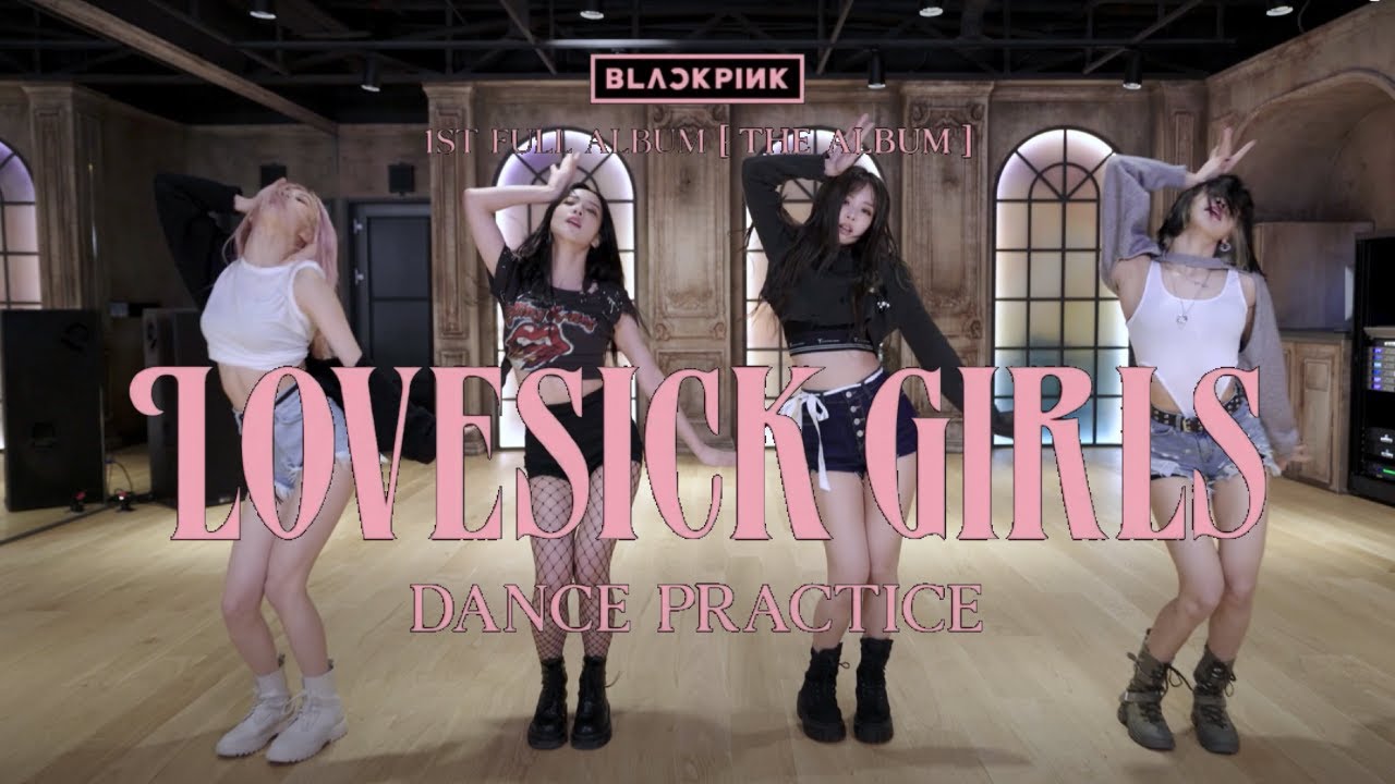 [Mirror](Hook)BLACKPINK - 'Lovesick Girls' DANCE PRACTICE VIDEO