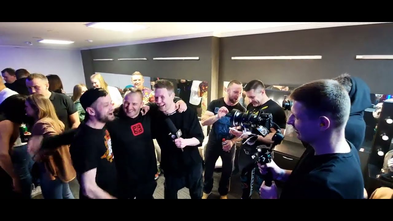 Viktor Strogonov & DJ Profit @ Интервью для Hardcore-TV (Backstage)