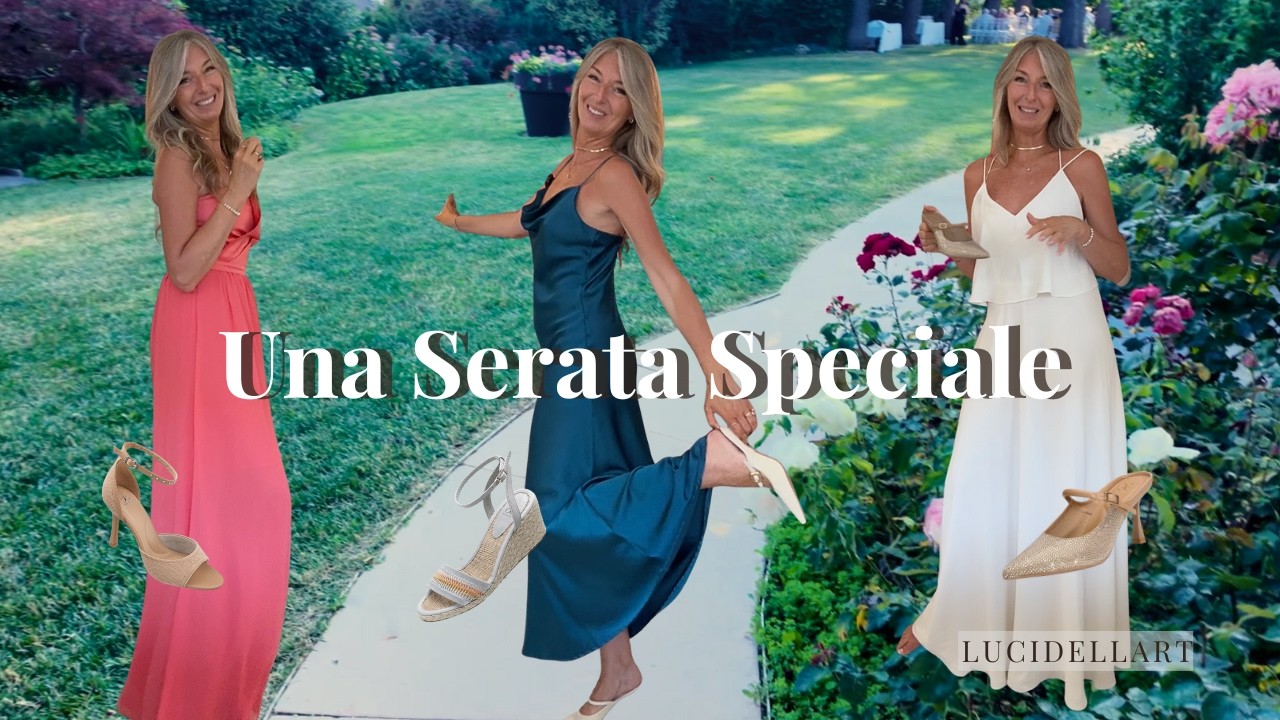 Una Serata Speciale – Come Vestirsi per Eventi Eleganti con 3 Look Raffinati e Scarpe Sostenibili