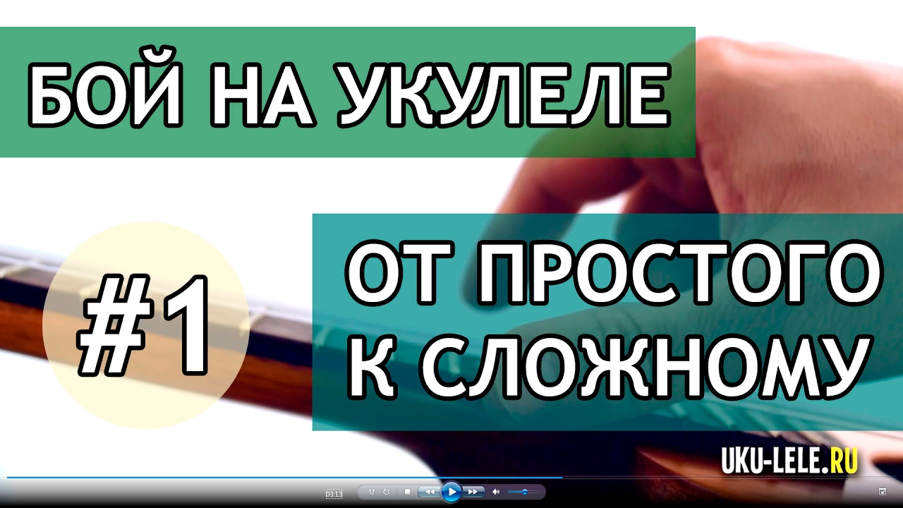 бой на укулеле - идем от простого к сложному #1 | Укулеле.ру