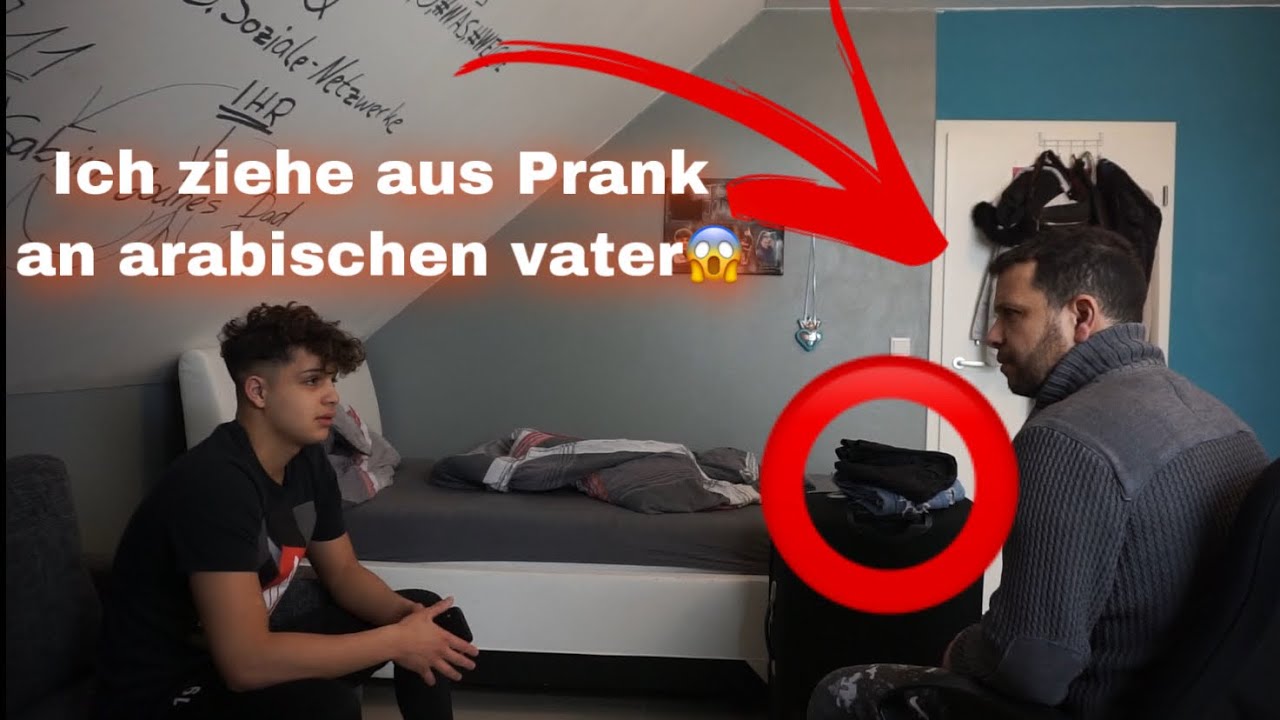 ENDGÜLTIGE RACHE😱ICH ZIEHE AUS PRANK AN ARABISCHEN VATER😱 #Quarantäne Tag 9