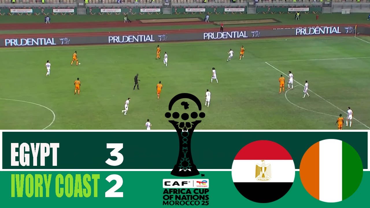 EGYPT vs IVORY COAST 3-2 | CAF Africa Cup of Nations 2026 | Match Highlights