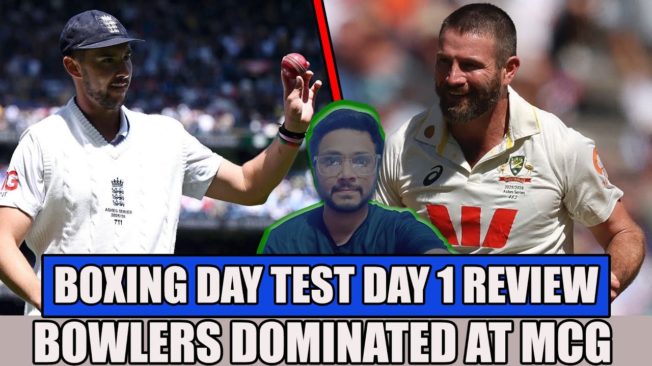 20 wickets fall on Boxing Day Test opener | MCG pitch Unplayable? | Ashes 4th Test Day 1 Review
