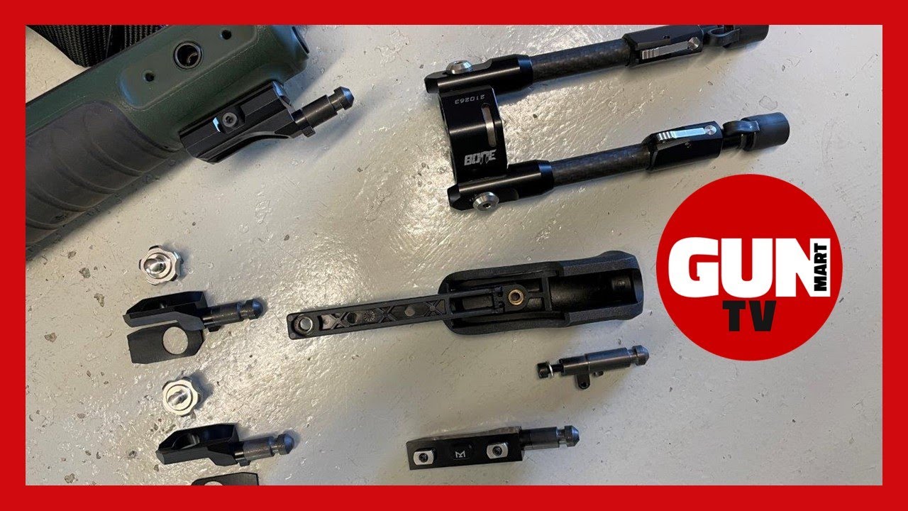 HMS Prazisionstechnik, BONE, fully adjustable, lightweight bipod