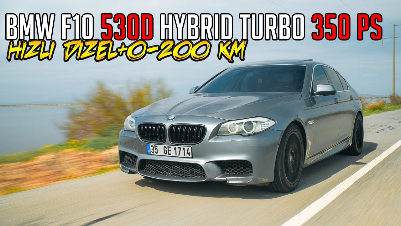 BMW 530D F10 Hybrid Turbo ile Gazladık / 350 PS 750 NM / Hızlı Dizel'i Test Ettik
