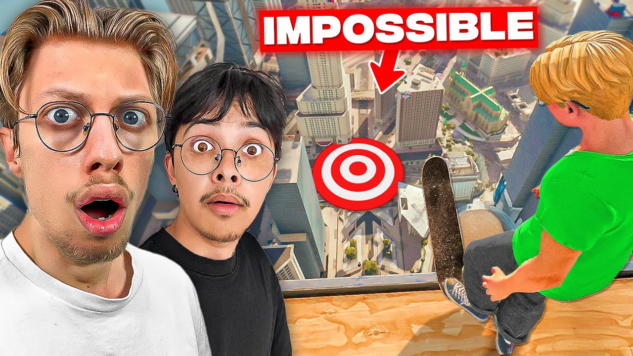 On a tenté de Descendre pour la Première fois des MegaRampes ! (Ft. Litsu)