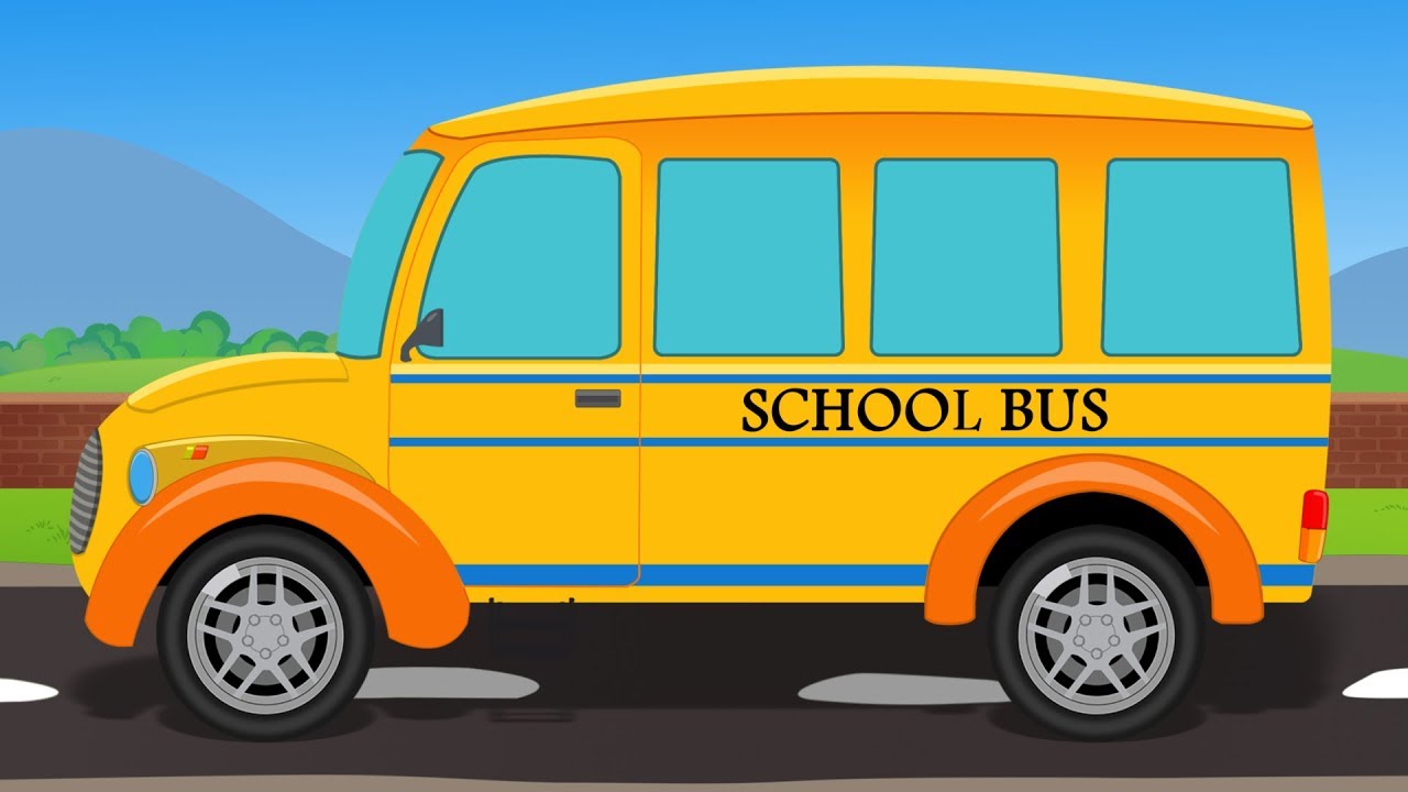 School Bus | Formation and Uses  | Video for Kids | Cartoons Video | Street Vehicle