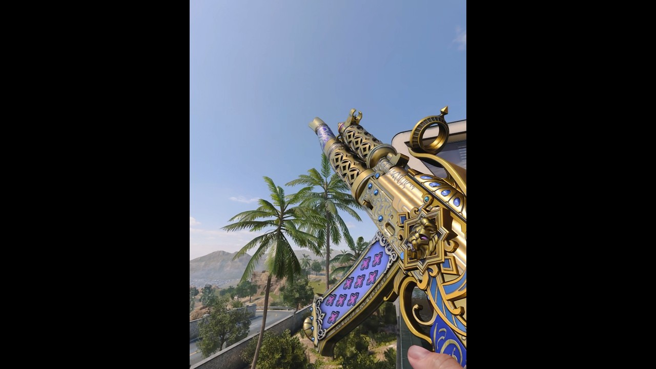 Most unique Mastercraft weapon inspection in cod black ops cod war #mw3 #warzone #cod #callofduty