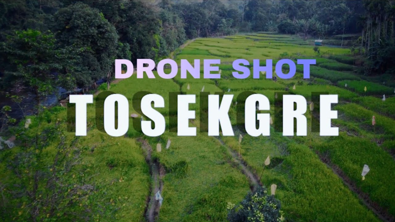 TOSEKGRE DRONE SHOT  WEST GARO HILLS MEGHALAYA
