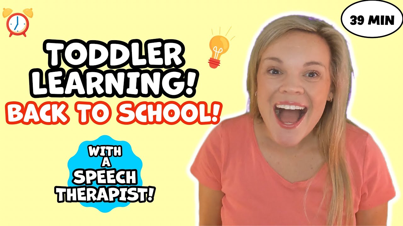 Toddler Learning Back to School | Preschool Learning Back to School | Social Story Back to School