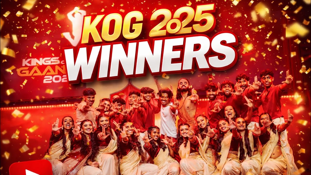 We won kings of gaana 2025…