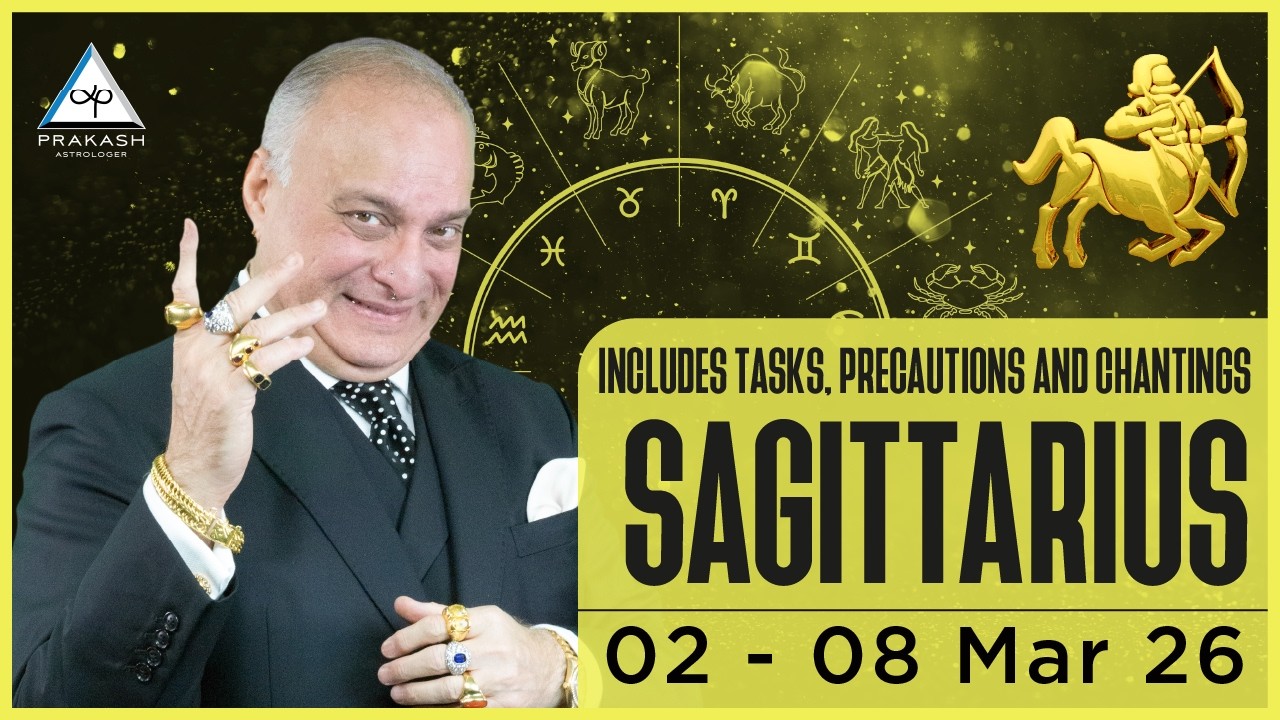 Sagittarius Weekly Horoscope For 2nd March 2026 Progression And Increased Valour 👑