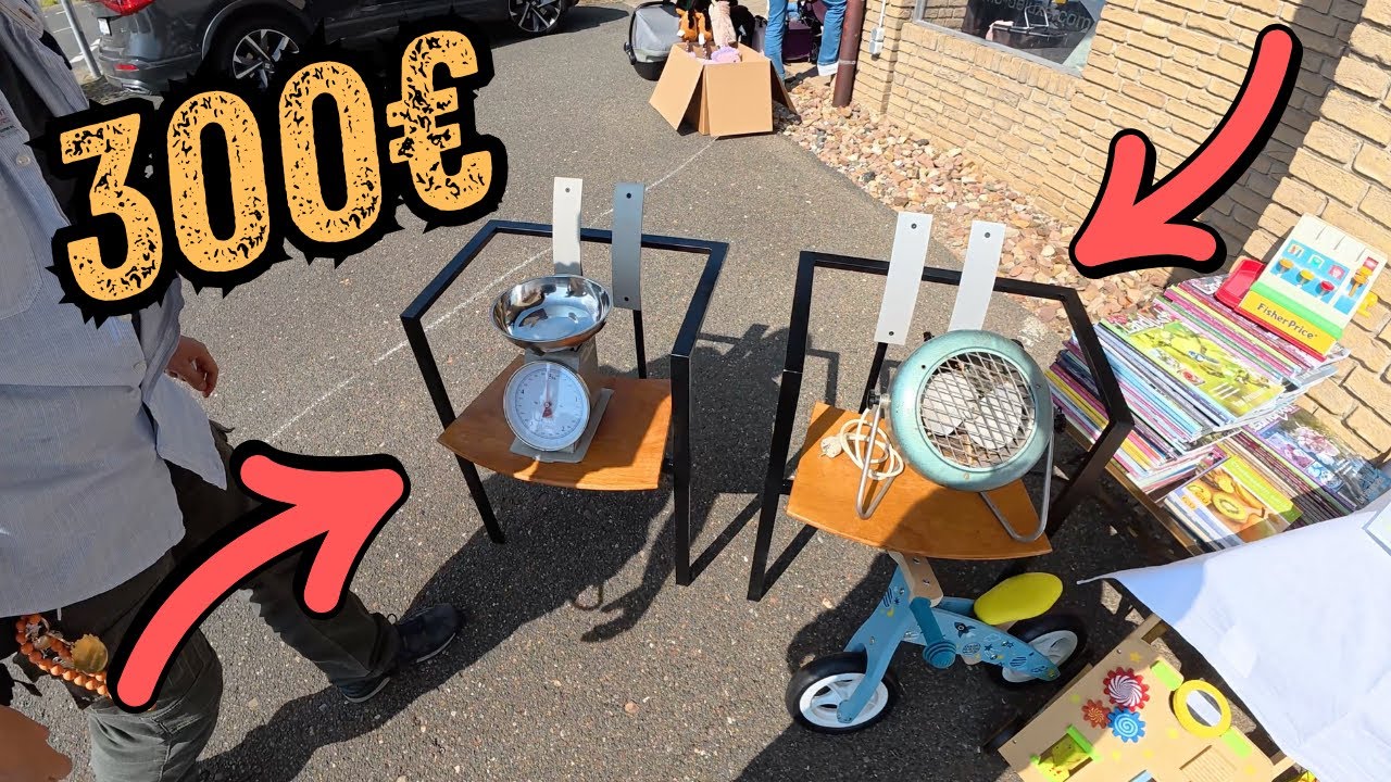 Flohmarkt: 300 &euro; f&uuml;r diese Designer-St&uuml;hle?! 😳