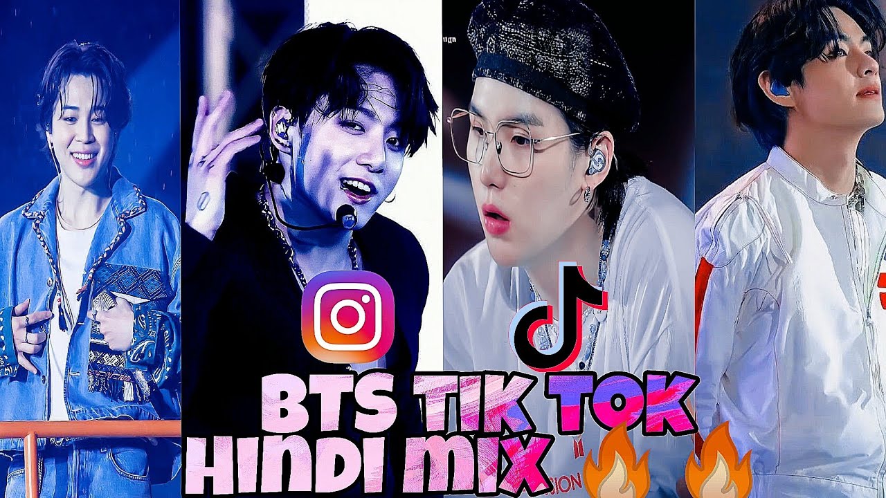BTS tik tok+insta videos 🥰🔥🥵 ||hindi mix || k-pop edits ||OT7VERSION || subscribe my channel army 💜💜