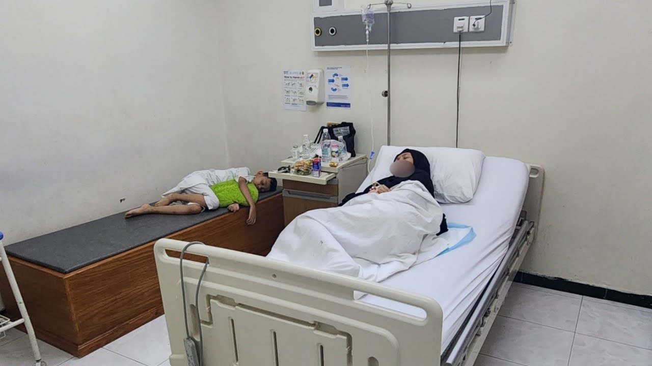 ALHAMDULILLAH UMII GILLBY MELAHIRKAN DI KOTA SUCI MAKKAH TANPA DI DAMPINGI SUAMI DI RUANG PERSALINAN