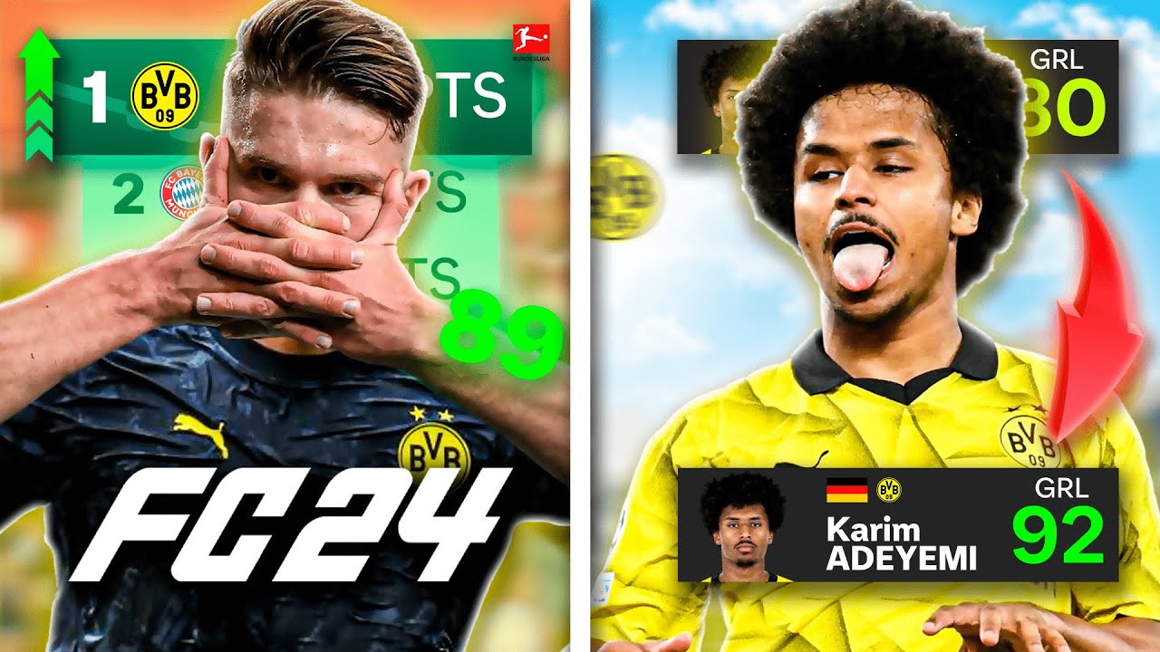 ¡Reconstruyo Al Borussia Dortmund, Pero Realista! (Cinco Temporadas)