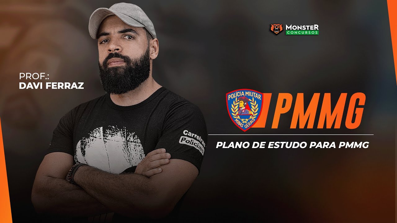 Plano de Estudo Para Policia Militar MG (PMMG)