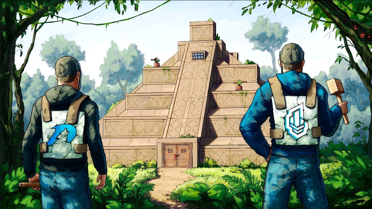 We Built the GREATEST JUNGLE TEMPLE in Rust (Movie)