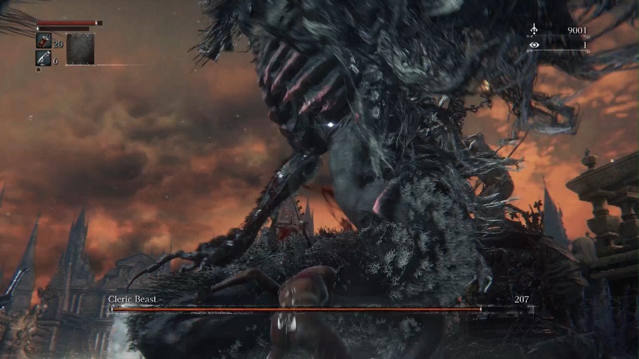 Bloodborne clerik beast