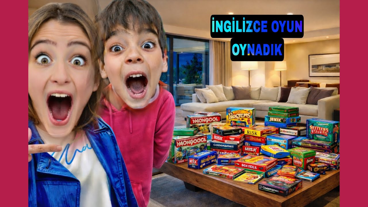 İNGİLİZCE HAFIZA OYUNU OYNADIK 