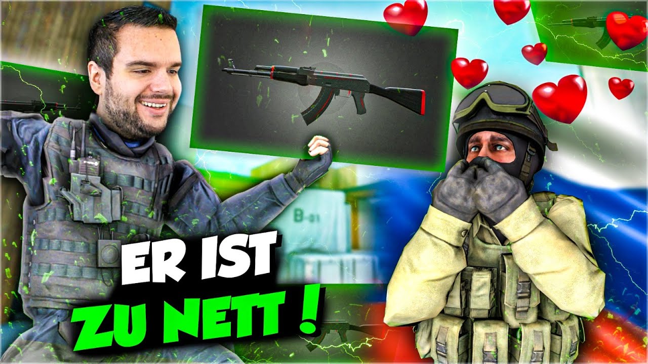 Dieser russische Wingman Mate war viel zu nett! 😚 NETTE SOLO QUEUE MATES MIT SKINS BESCHENKEN
