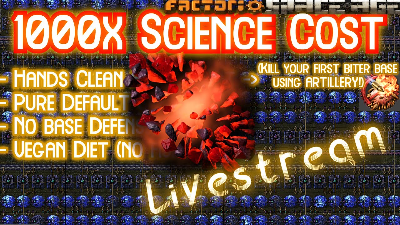 1000x Science Cost // Producing 1800 SPM Prometheum Science in Nauvis Orbit???