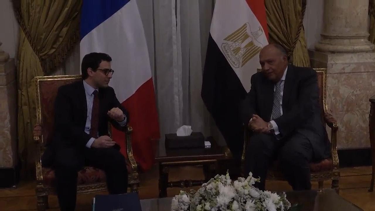 Top diplomats from Egypt, Jordan and France meet in Cairo for talks on the Israel-Hamas war
