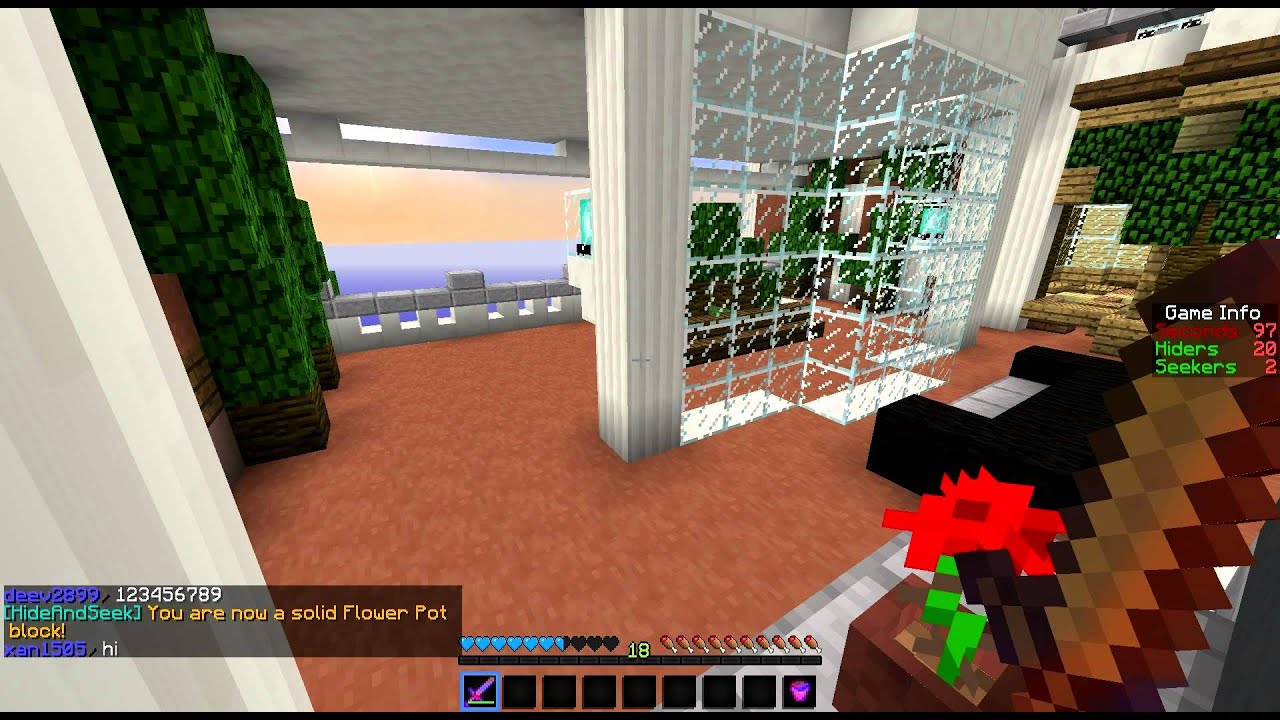 Minecraft: Hide and Seek w/ polishchocolate - FIGHT! [1080P]