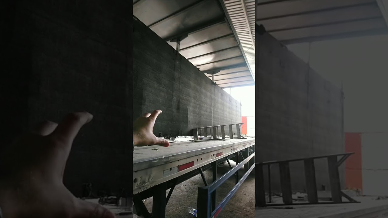 Así es la estructura de un remolque de cortina - reparación