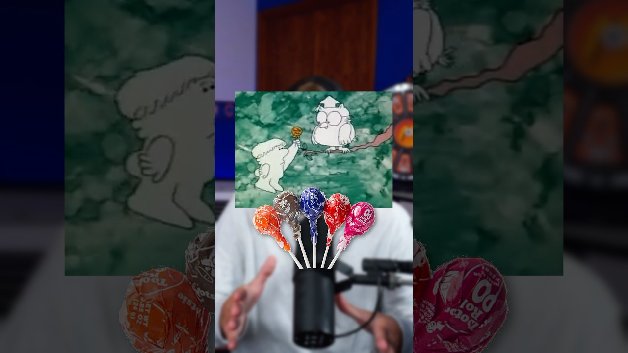 He Finally Solved The Tootsie Pop Mystery 🍭