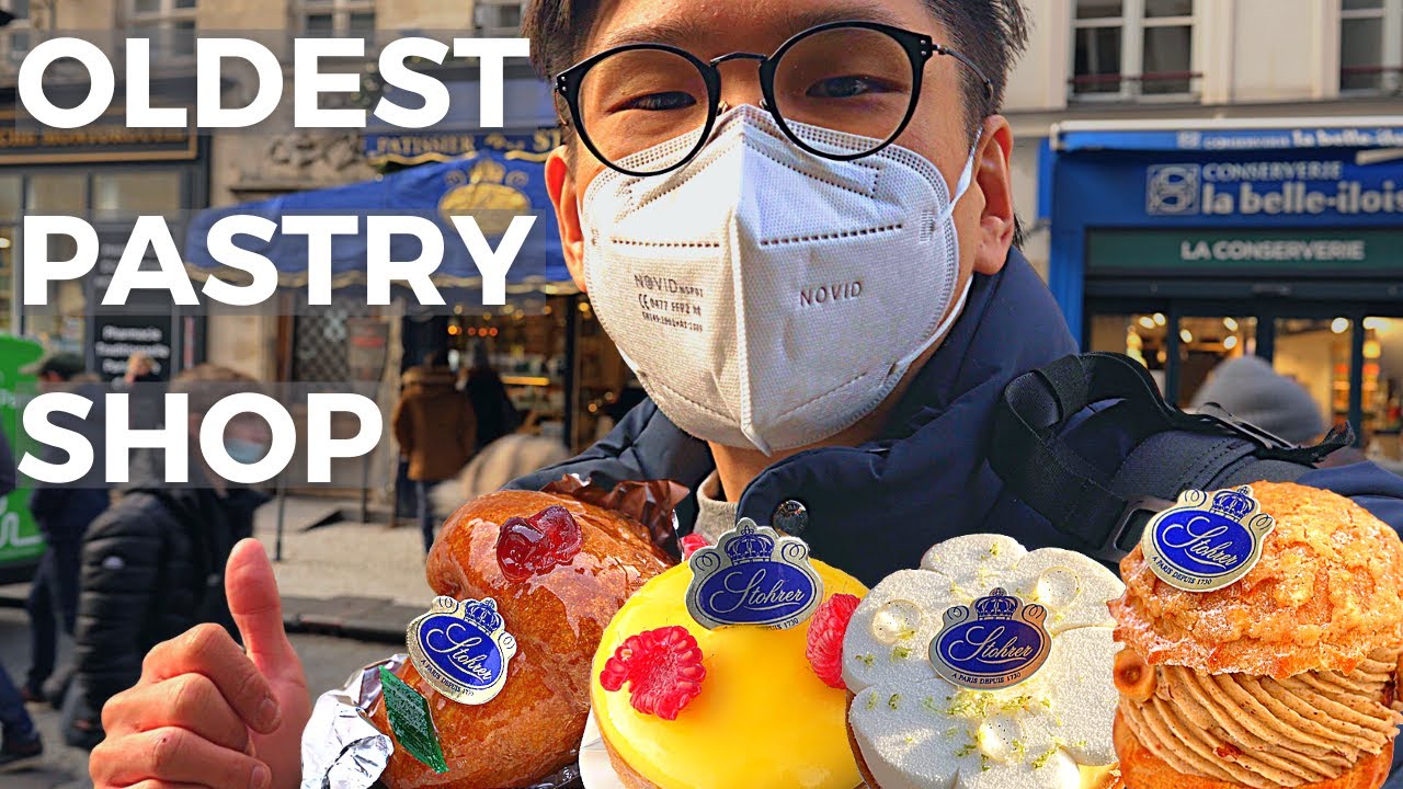 MUST TRY 290 YEARS PATISSERIE In PARIS! Stohrer & quick tour of Louvre~