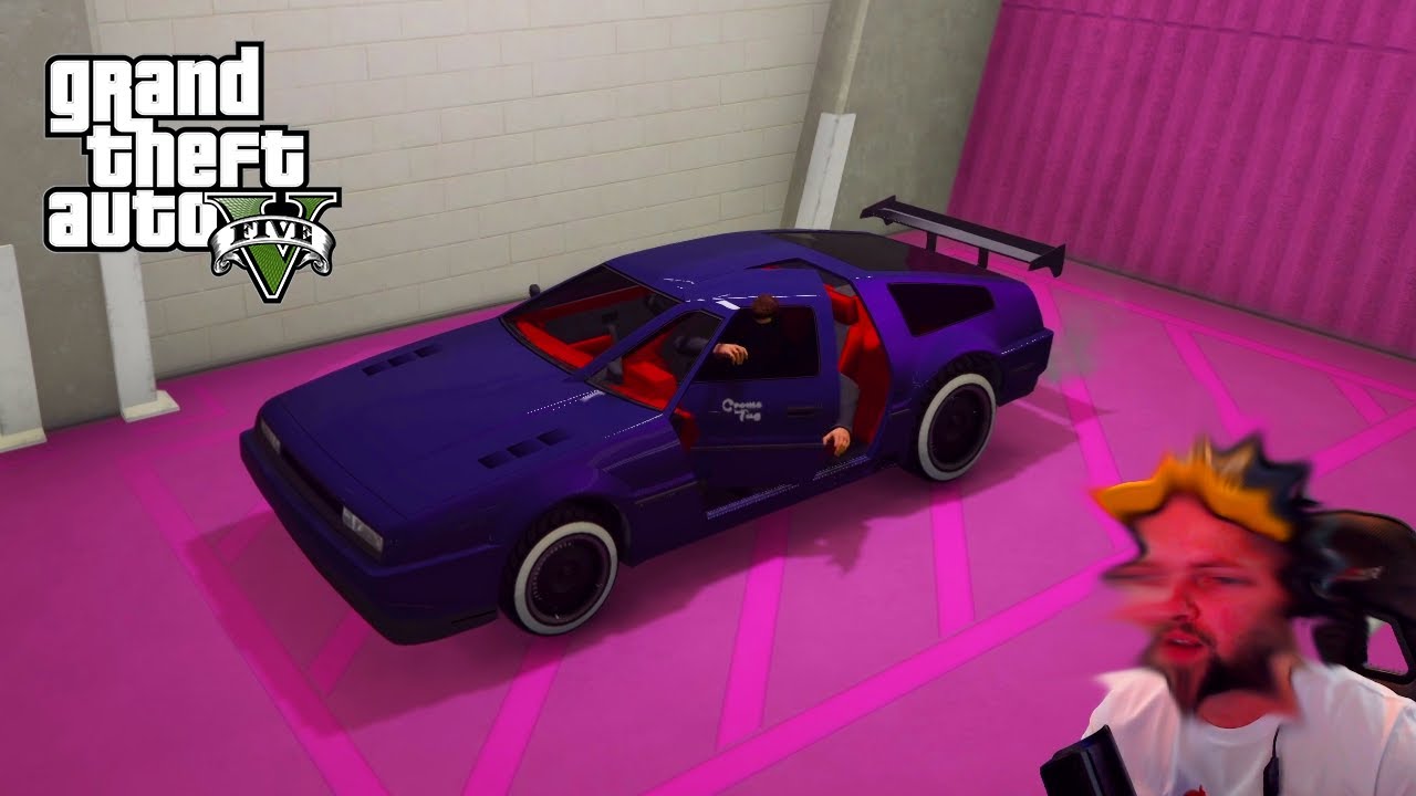 GTA V - VLIEGENDE AUTO PIMPEN EN BENNY'S CAR!