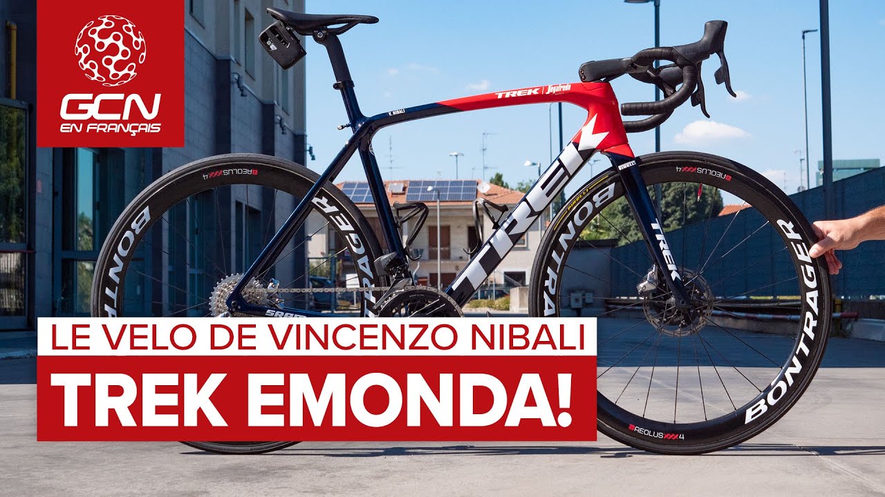 Le vélo de Vincenzo Nibali : Le Trek Emonda SLR