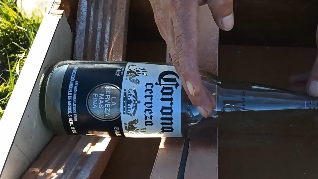 POR QUE LOS CORTES DE LAS BOTELLAS SALE DESPAREJOS LA RESISTENCIA SE PEGA EN LA BOTELLA DE VIDRIO