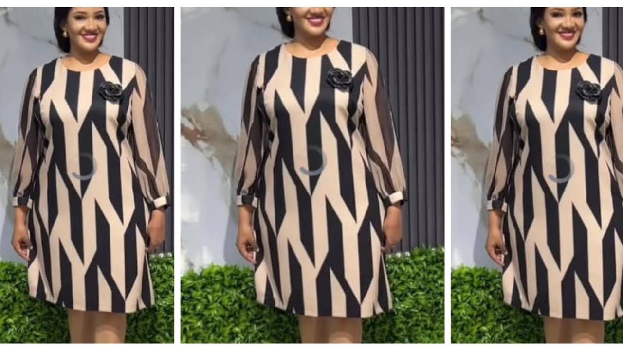 DIY: How to Cut and Sew a Short A-Shape Gown in Just a Day!