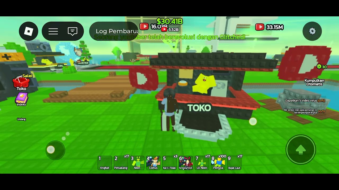 Jadilah youtuber #Roblox#