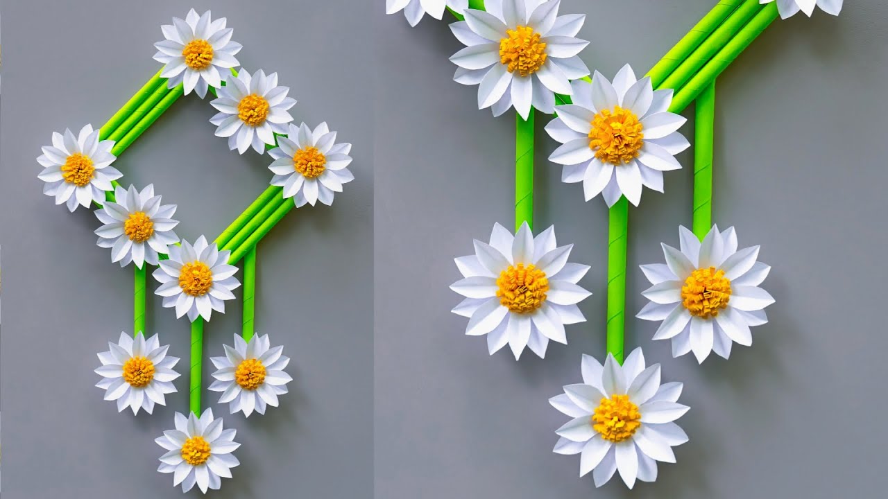 Beautiful | DIY Wall Decor - Paper Hanging Crafts Ideas