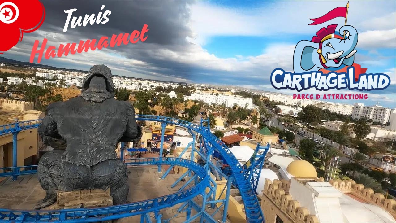KING KONG - Carthage Land Yasmine El Hammamet, Tunisia 🇹🇳 4k