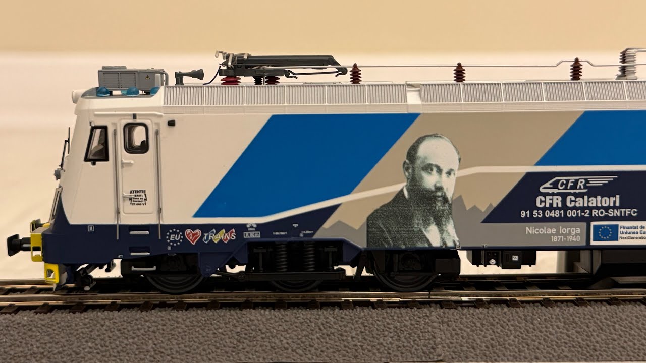 Unboxing Locomotiva LEMA 481 001-2 PNRR CFR Calatori #AF10202
