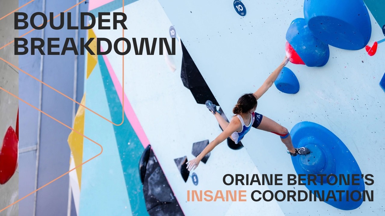 Oriane Bertone's INSANE Coordination // Boulder Breakdown
