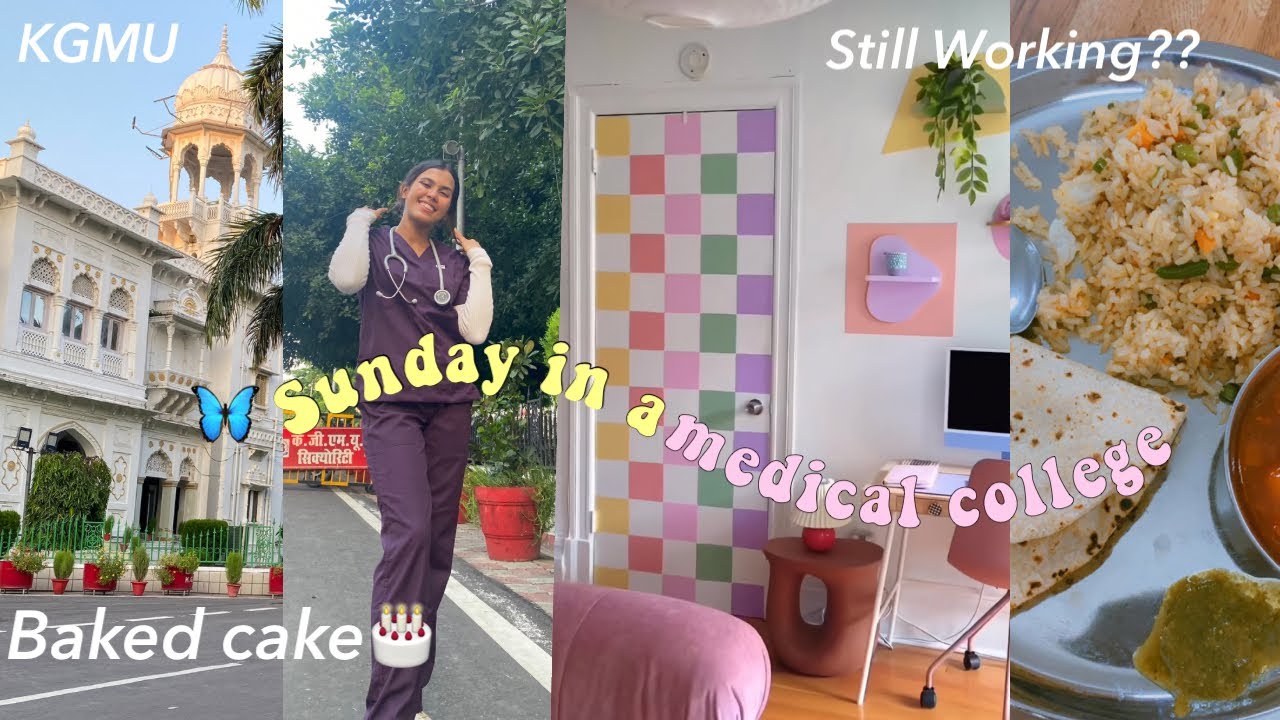MBBS mini vlog 23: Sunday in a medical college! Relaxing? Balance?